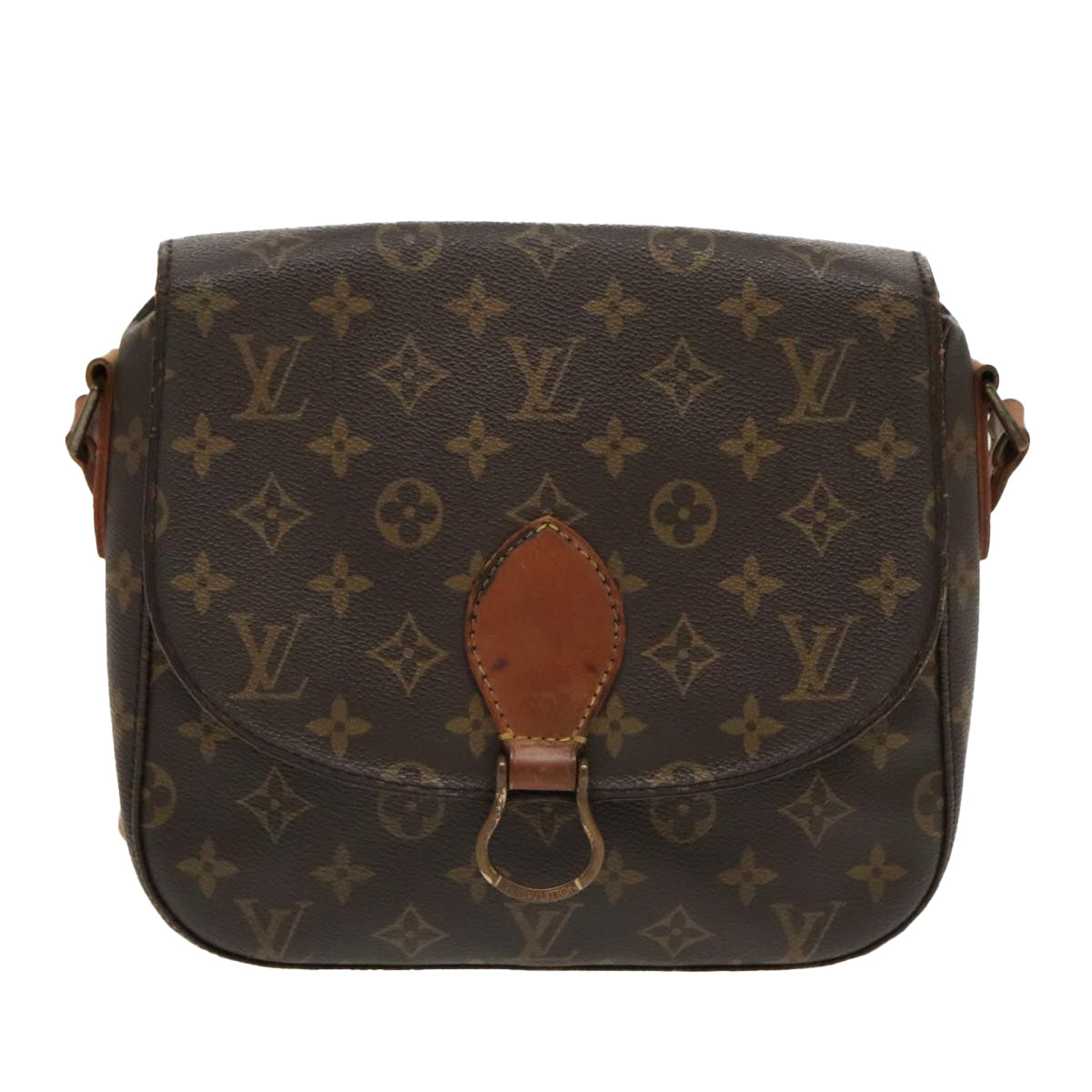 LOUIS VUITTON Monogram Saint Cloud GM Shoulder Bag M51242 LV Auth bs19086