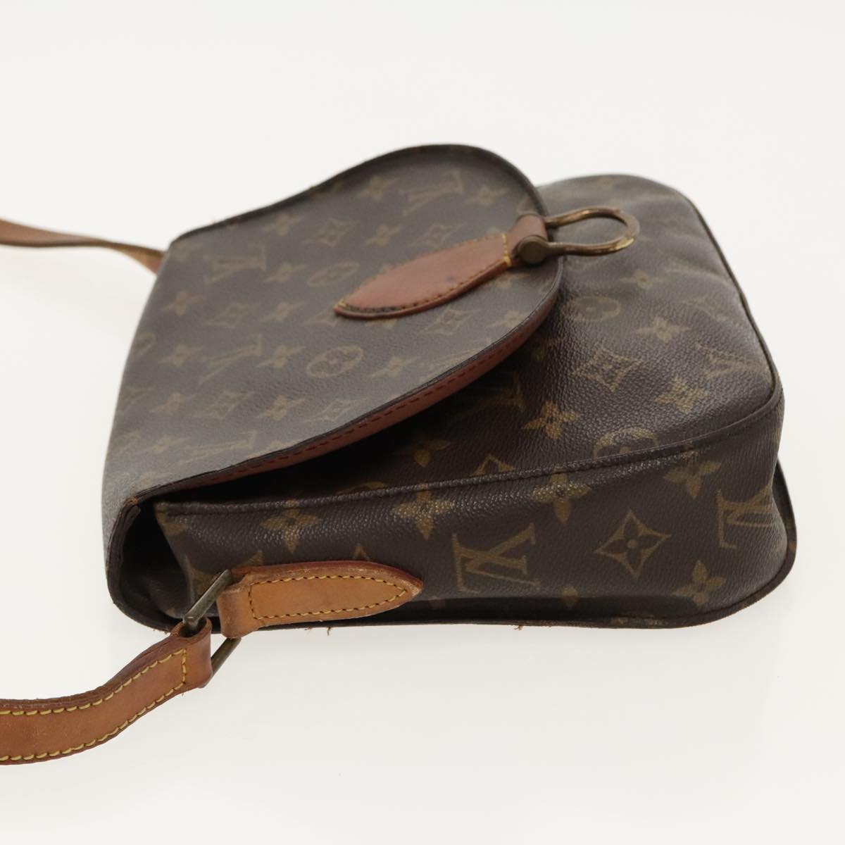 LOUIS VUITTON Monogram Saint Cloud GM Shoulder Bag M51242 LV Auth bs19086