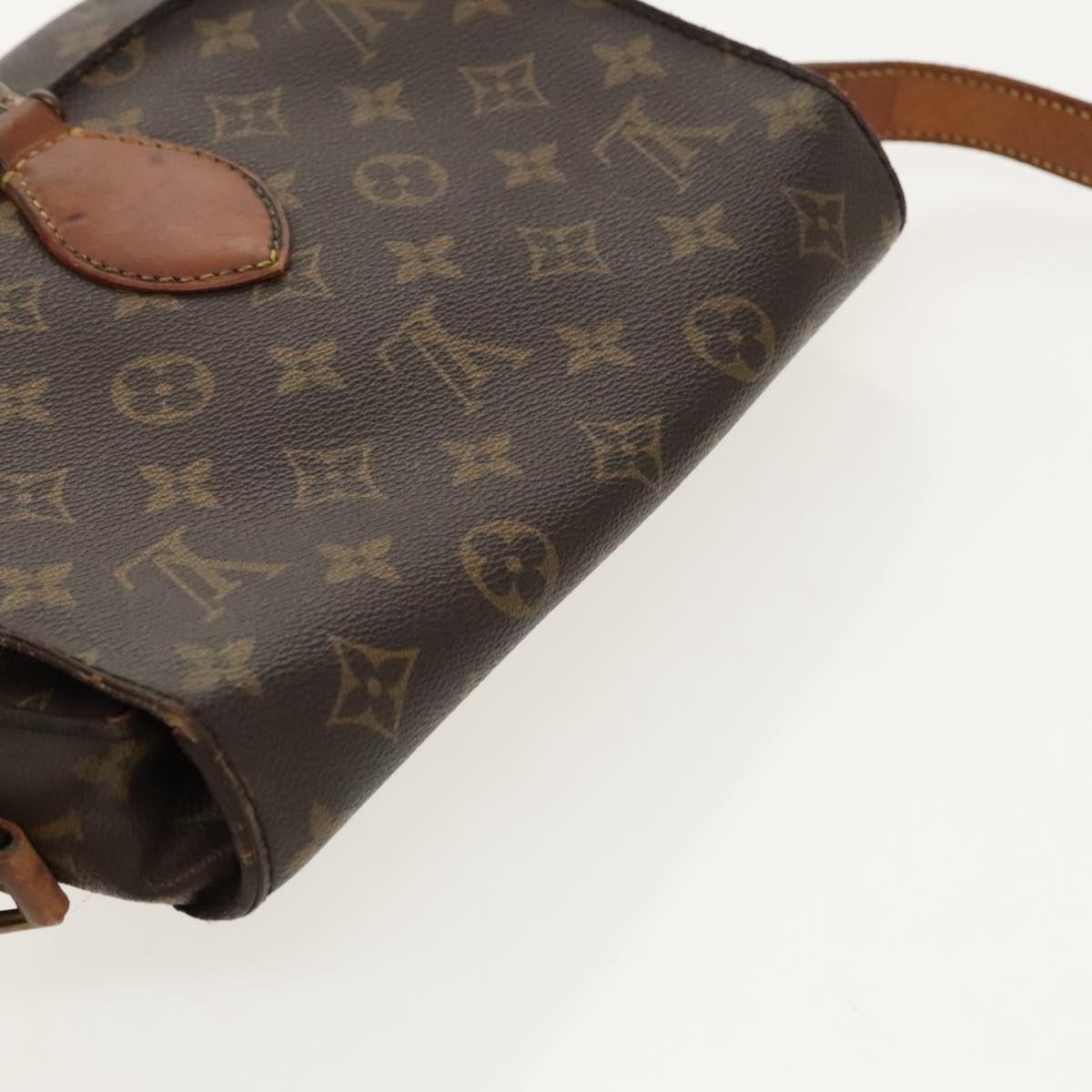 LOUIS VUITTON Monogram Saint Cloud GM Shoulder Bag M51242 LV Auth bs19086