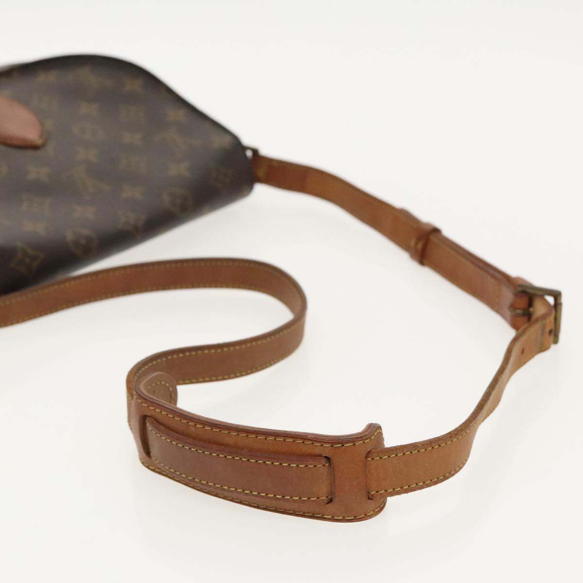 LOUIS VUITTON Monogram Saint Cloud GM Shoulder Bag M51242 LV Auth bs19086