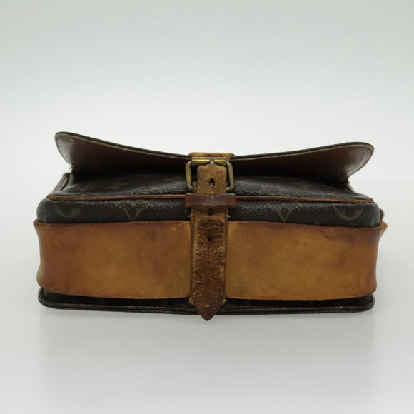 LOUIS VUITTON Monogram Cartouchiere MM Shoulder Bag M51253 LV Auth bs19087