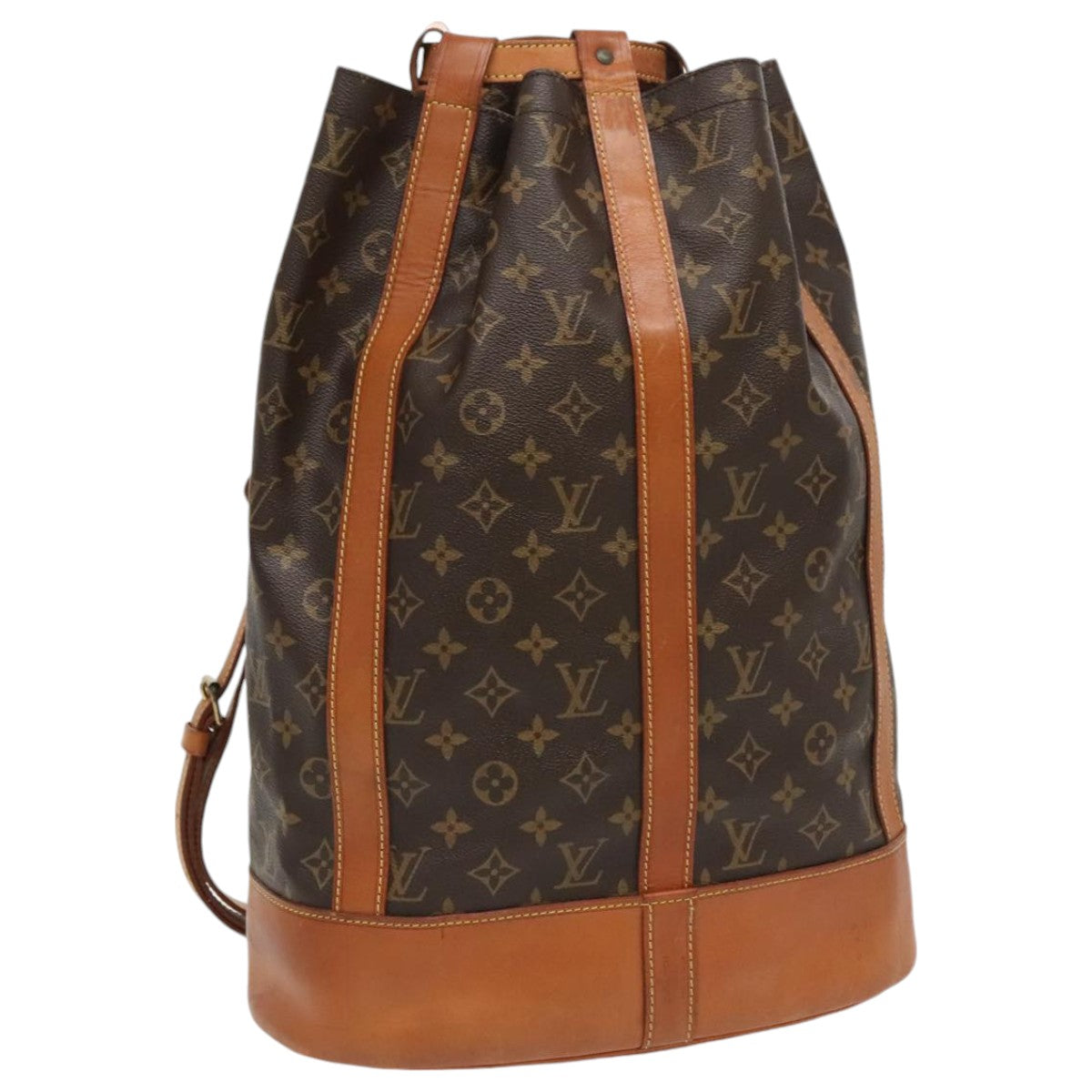 LOUIS VUITTON Monogram Randonnee GM Shoulder Bag M42244 LV Auth bs19092