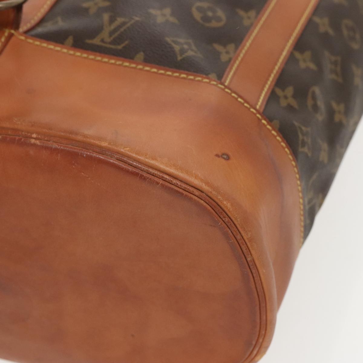 LOUIS VUITTON Monogram Randonnee GM Shoulder Bag M42244 LV Auth bs19092