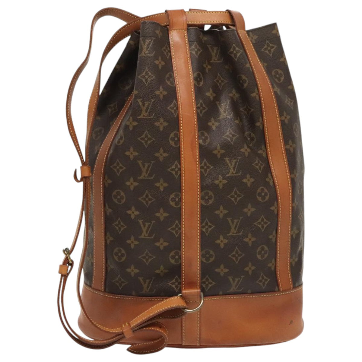 LOUIS VUITTON Monogram Randonnee GM Shoulder Bag M42244 LV Auth bs19092