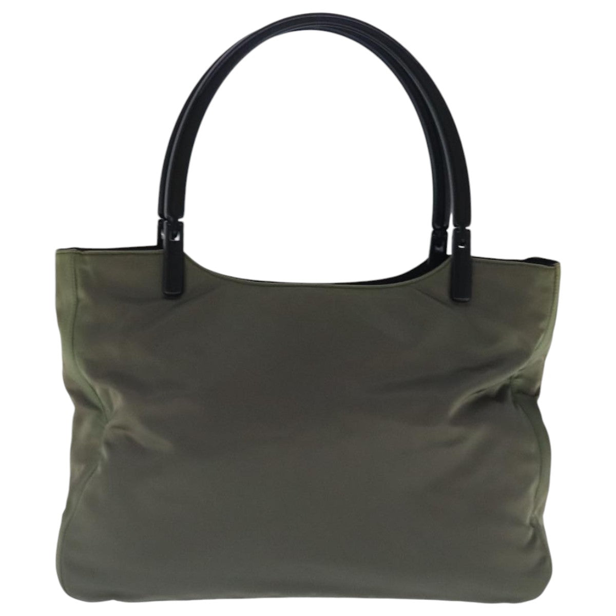 PRADA Tote Bag Nylon Khaki Auth bs19095 - 0