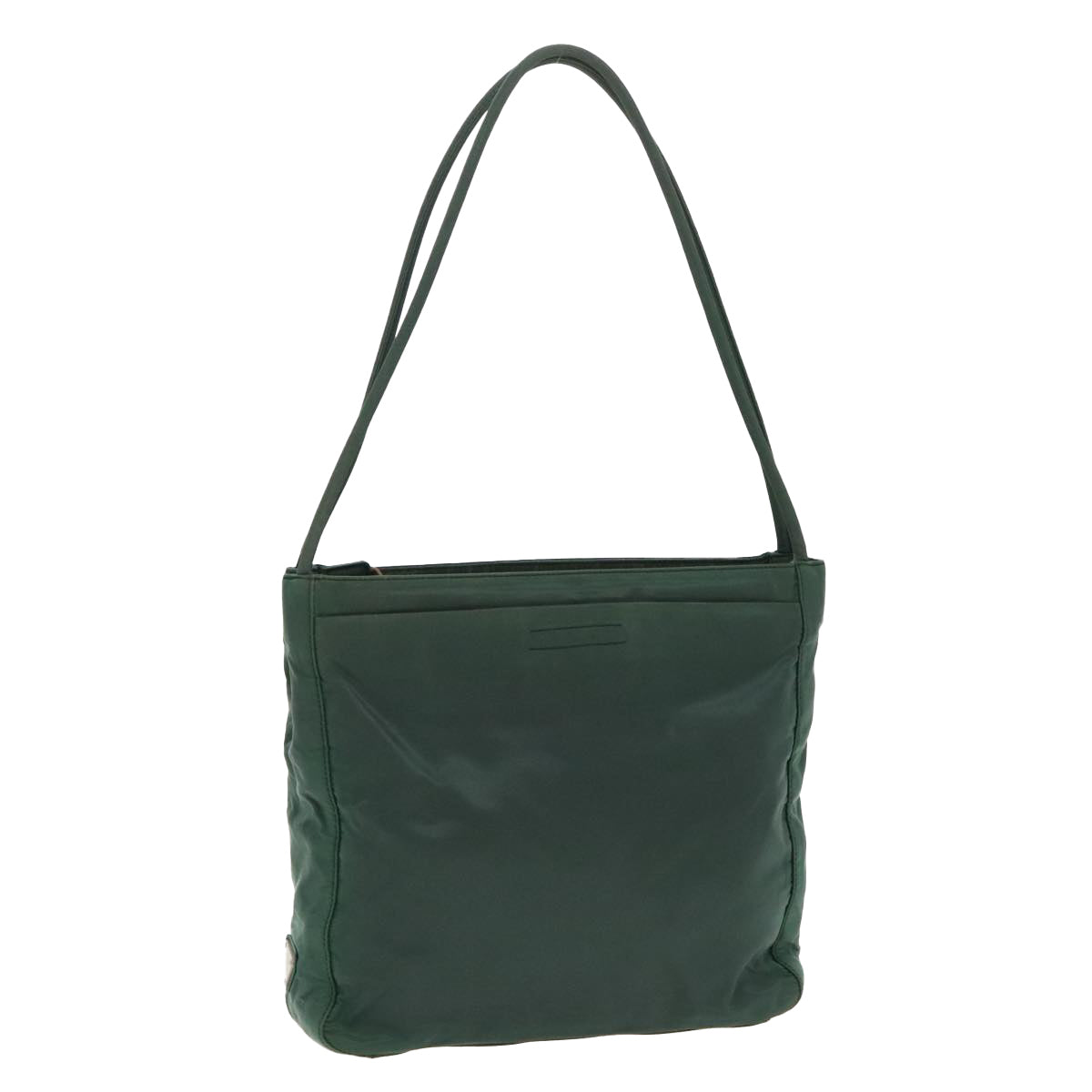 PRADA Tote Bag Nylon Green Auth bs19096