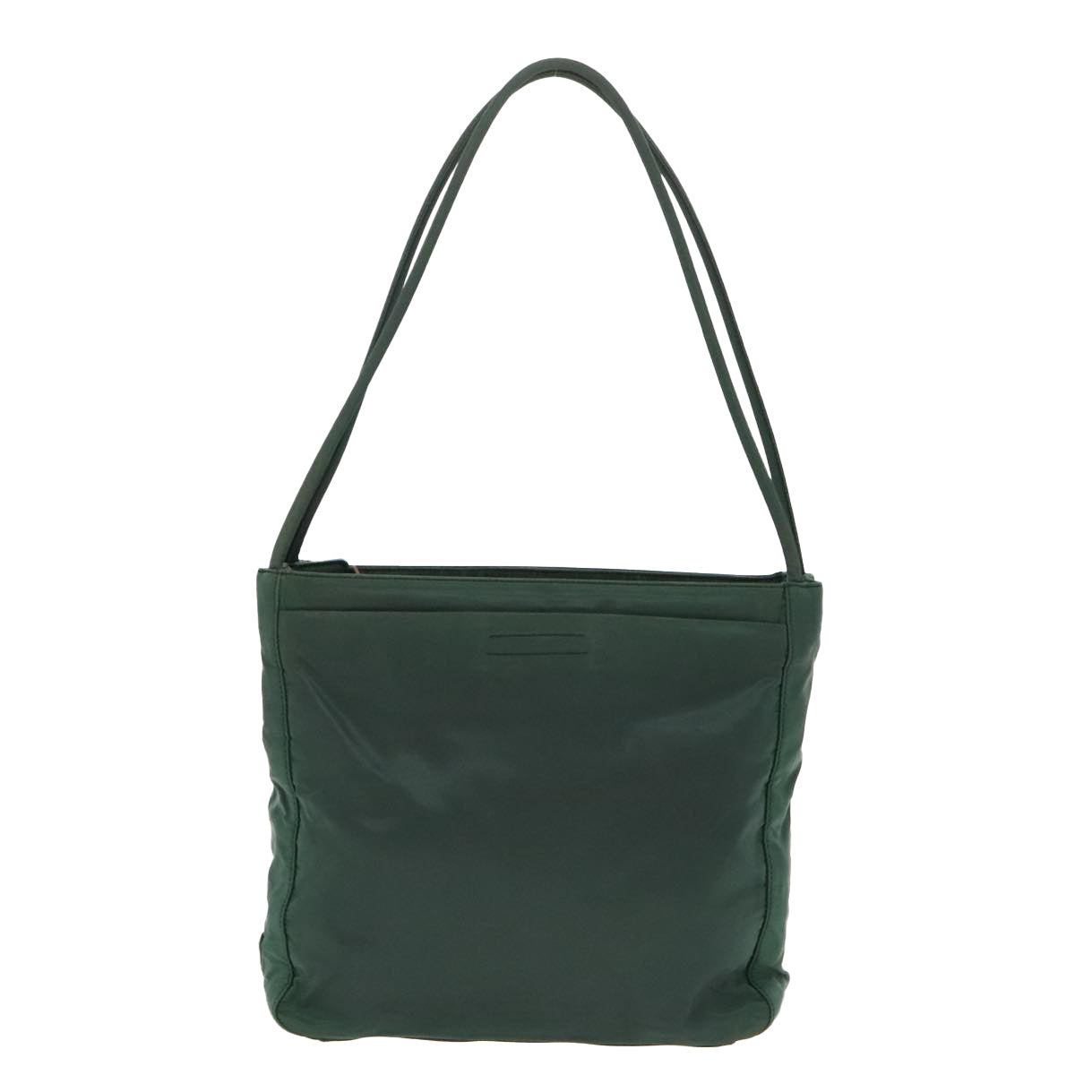 PRADA Tote Bag Nylon Green Auth bs19096