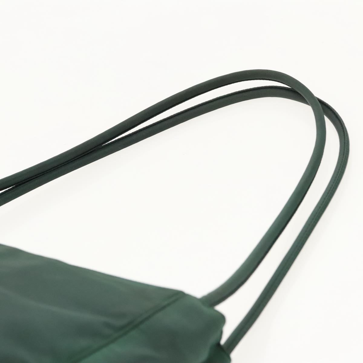 PRADA Tote Bag Nylon Green Auth bs19096