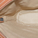 BALLY Tote Bag Canvas Leather 2Set Beige Brown Red Auth bs19097-18