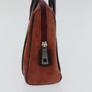 BALLY Tote Bag Canvas Leather 2Set Beige Brown Red Auth bs19097-23