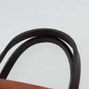 BALLY Tote Bag Canvas Leather 2Set Beige Brown Red Auth bs19097-27