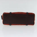 BALLY Tote Bag Canvas Leather 2Set Beige Brown Red Auth bs19097-28