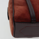 BALLY Tote Bag Canvas Leather 2Set Beige Brown Red Auth bs19097-31