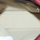 BALLY Tote Bag Canvas Leather 2Set Beige Brown Red Auth bs19097-34