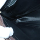 Burberrys Nova Check Clutch Bag Canvas Beige Auth bs19102-11