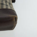 Burberrys Nova Check Clutch Bag Canvas Beige Auth bs19102-14