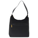 Salvatore Ferragamo Shoulder Bag Canvas Brown Gold Auth bs19110-1