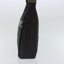 Salvatore Ferragamo Shoulder Bag Canvas Brown Gold Auth bs19110-4