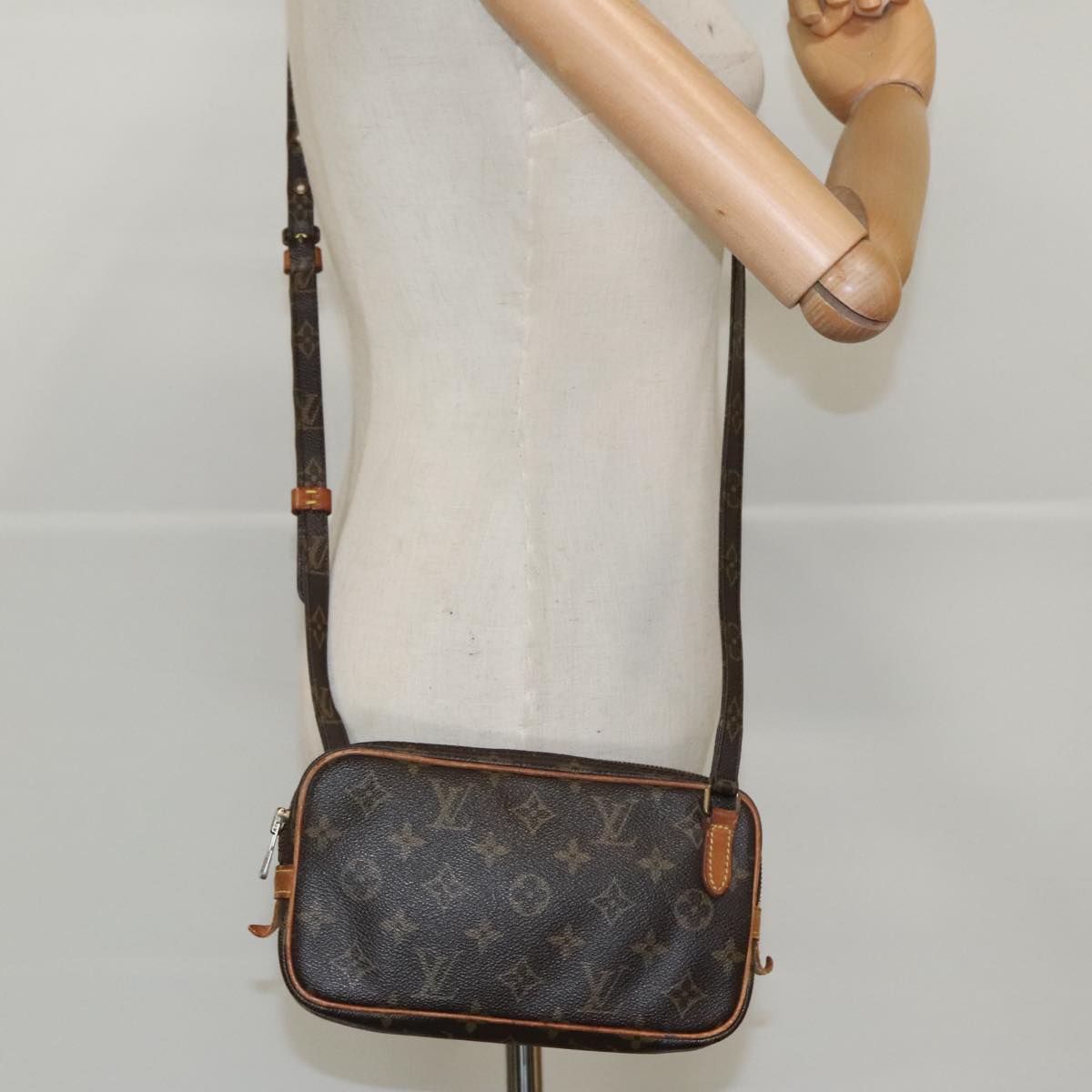 LOUIS VUITTON Monogram Marly Bandouliere Shoulder Bag M51828 LV Auth bs19118