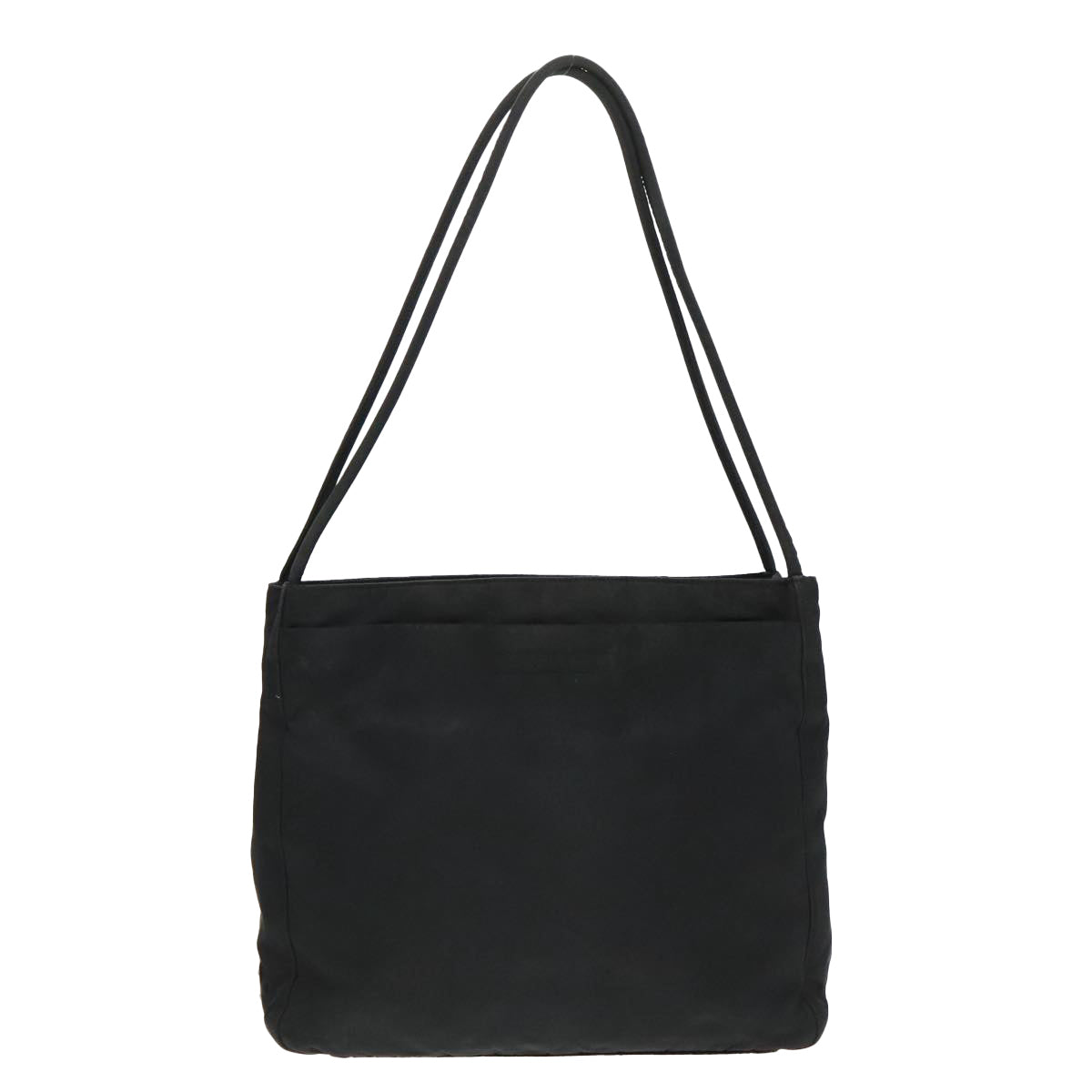 PRADA Tote Bag Nylon Black Auth bs19132