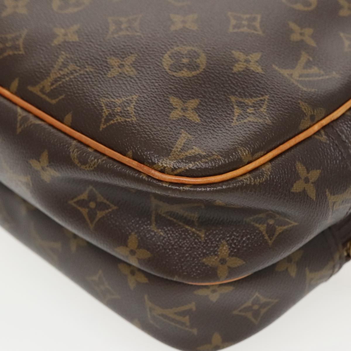 LOUIS VUITTON Monogram Reporter PM Shoulder Bag M45254 LV Auth bs19140