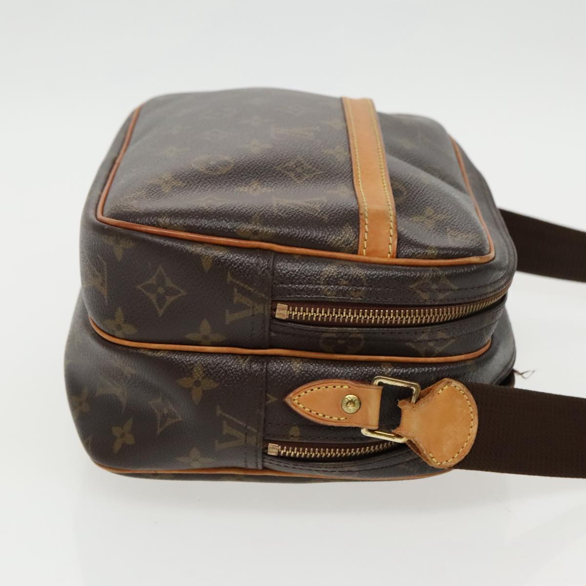 LOUIS VUITTON Monogram Reporter PM Shoulder Bag M45254 LV Auth bs19140