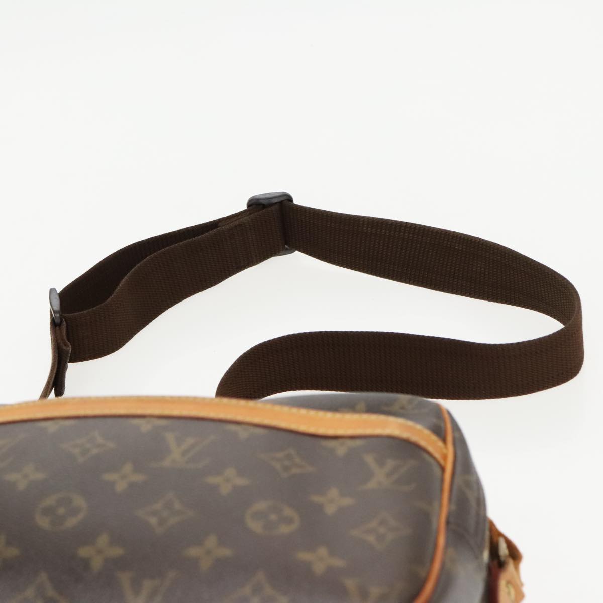 LOUIS VUITTON Monogram Reporter PM Shoulder Bag M45254 LV Auth bs19140