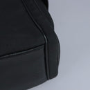 LOEWE Anagram Shoulder Bag Leather Black Silver Auth bs19153-17