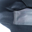 LOEWE Anagram Shoulder Bag Leather Black Silver Auth bs19153-21