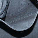 CHANEL V stitch Hand Bag Leather Black Silver CC Auth bs19168-19