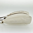 LOUIS VUITTON Antigua Cabas GM Tote Bag White Dark Brown M40033 LV Auth bs19171-3