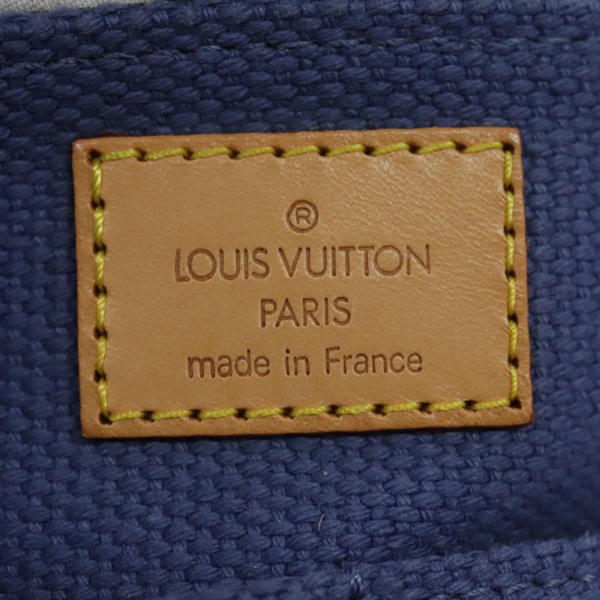 LOUIS VUITTON Antigua Buzzus PM Shoulder Bag Blue M40081 LV Auth bs19172