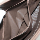 Burberrys Nova Check Hand Bag Canvas Leather Brown Gold Auth bs19193-21