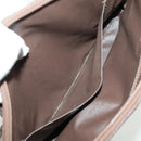 Burberrys Nova Check Hand Bag Canvas Leather Brown Gold Auth bs19193-12