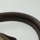 Burberrys Nova Check Hand Bag Canvas Leather Brown Gold Auth bs19193-8