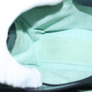 BVLGARI Hand Bag Enamel Navy Silver Auth bs19214-19