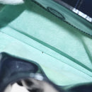 BVLGARI Hand Bag Enamel Navy Silver Auth bs19214-22