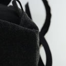 PRADA Backpack Wool Gray Silver Auth bs19226-16