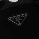 PRADA Backpack Wool Gray Silver Auth bs19226-18