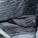 PRADA Backpack Wool Gray Silver Auth bs19226-10