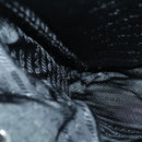 PRADA Backpack Wool Gray Silver Auth bs19226-22