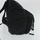 PRADA Backpack Wool Gray Silver Auth bs19226-4