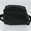 PRADA Backpack Wool Gray Silver Auth bs19226-5
