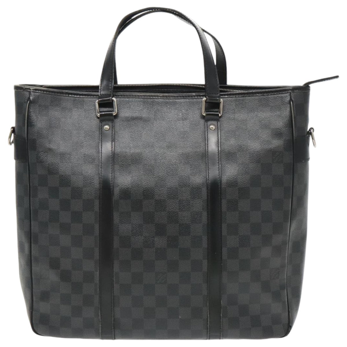 LOUIS VUITTON Damier Graphite Tadao Shoulder Bag 2way N51192 LV Auth bs19238