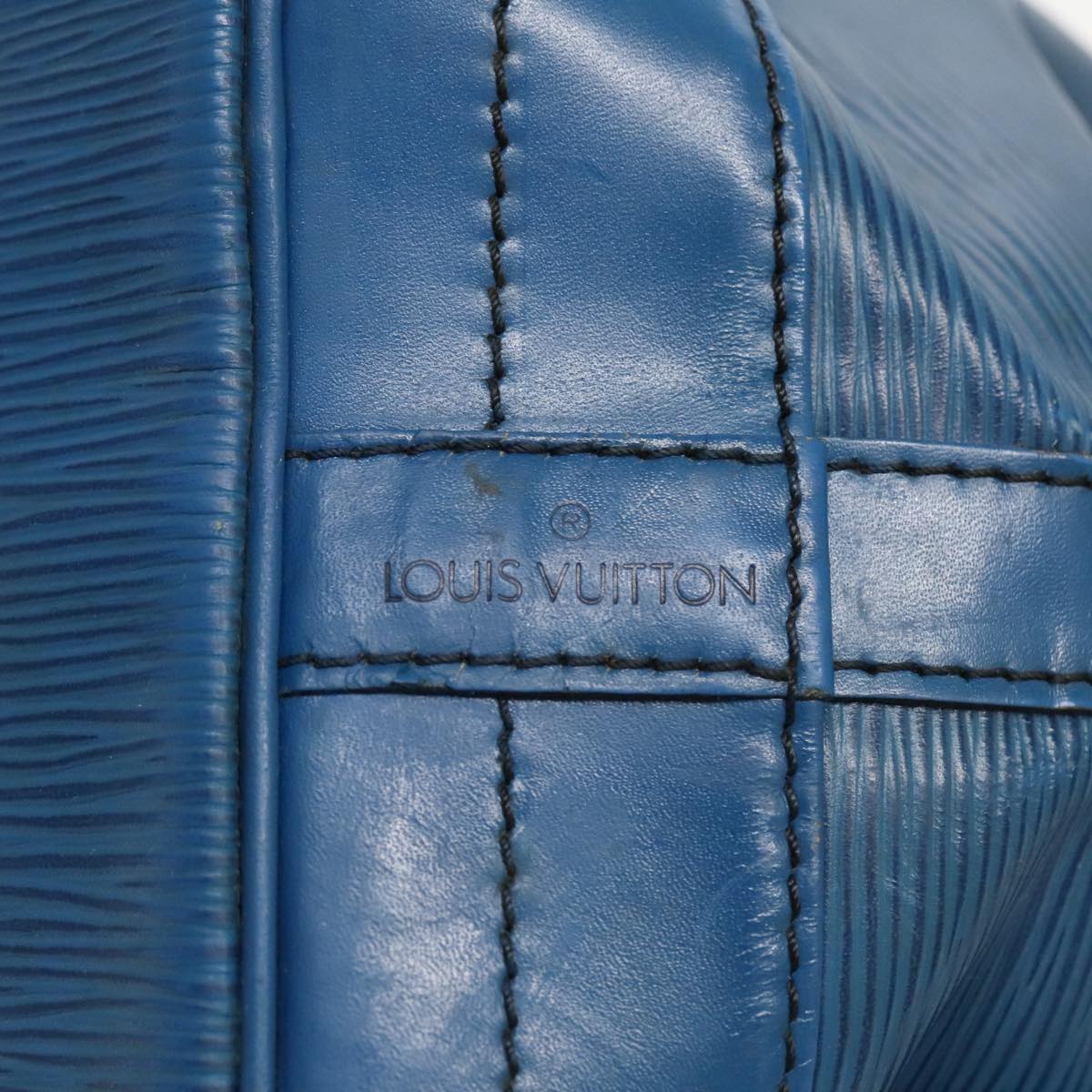 LOUIS VUITTON Epi Noe Shoulder Bag Toledo Blue M44005 LV Auth bs19241