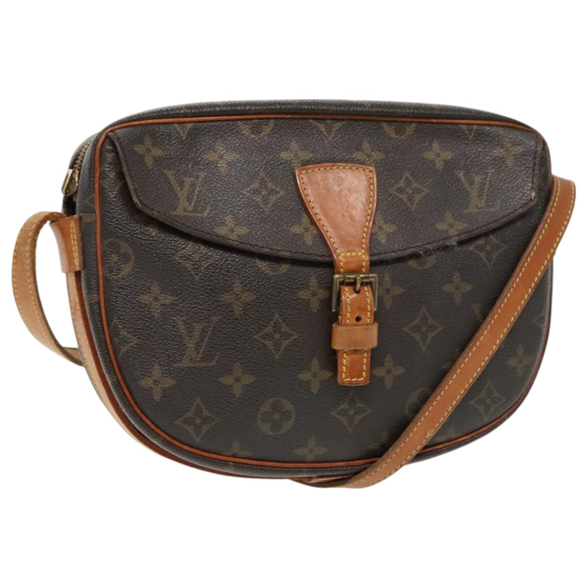 LOUIS VUITTON Monogram Jeune Fille MM Shoulder Bag M51226 LV Auth bs19242