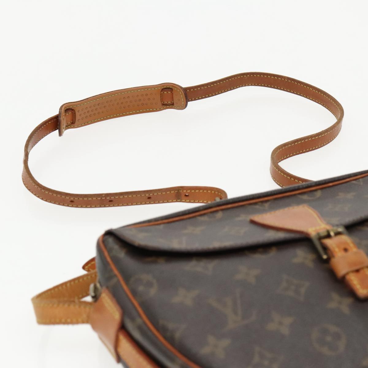 LOUIS VUITTON Monogram Jeune Fille MM Shoulder Bag M51226 LV Auth bs19242