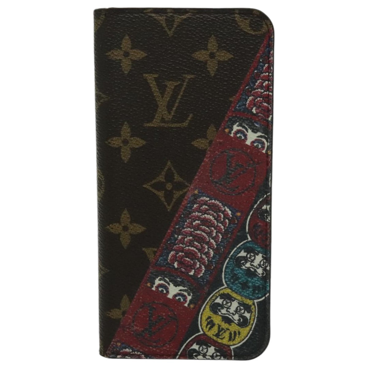 LOUIS VUITTON Monogram iphone8+ iPhone Case M67254 LV Auth bs19243