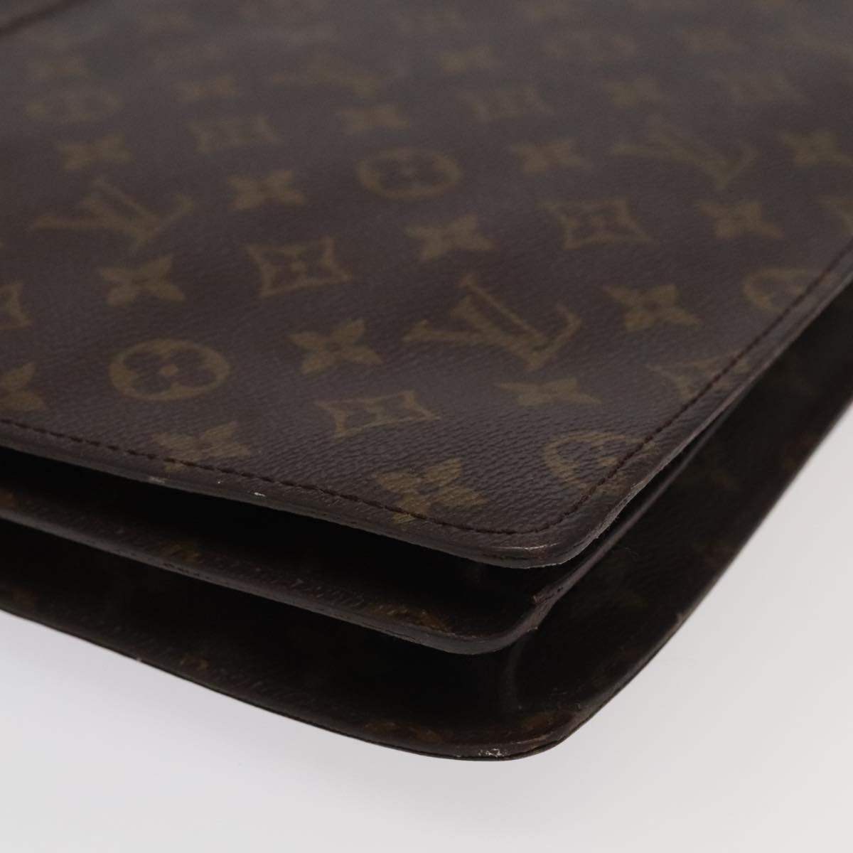 LOUIS VUITTON Monogram Serviette Conseiller Briefcase M53331 LV Auth bs19261