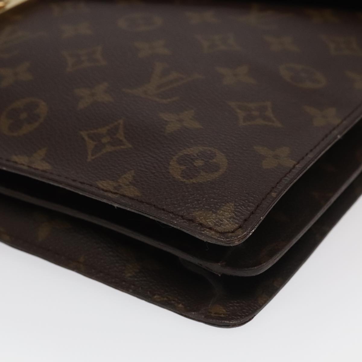 LOUIS VUITTON Monogram Serviette Conseiller Briefcase M53331 LV Auth bs19261